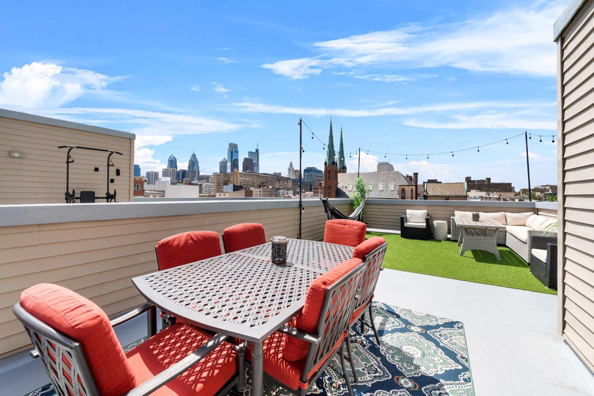 필라델피아 Brand New Dbl Unit Roofdeck Outdoor Patio 빌라 외부 사진