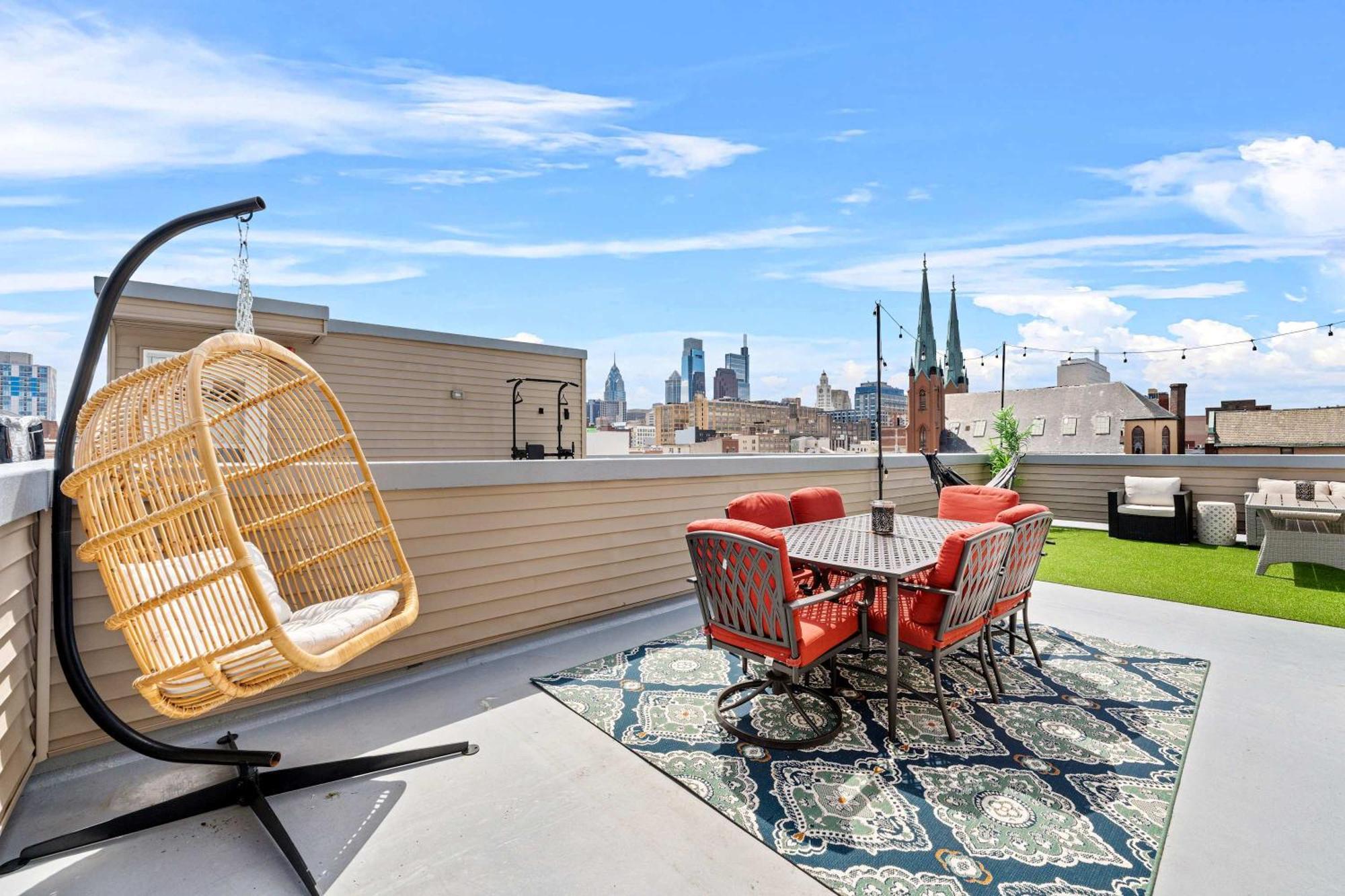 필라델피아 Brand New Dbl Unit Roofdeck Outdoor Patio 빌라 외부 사진